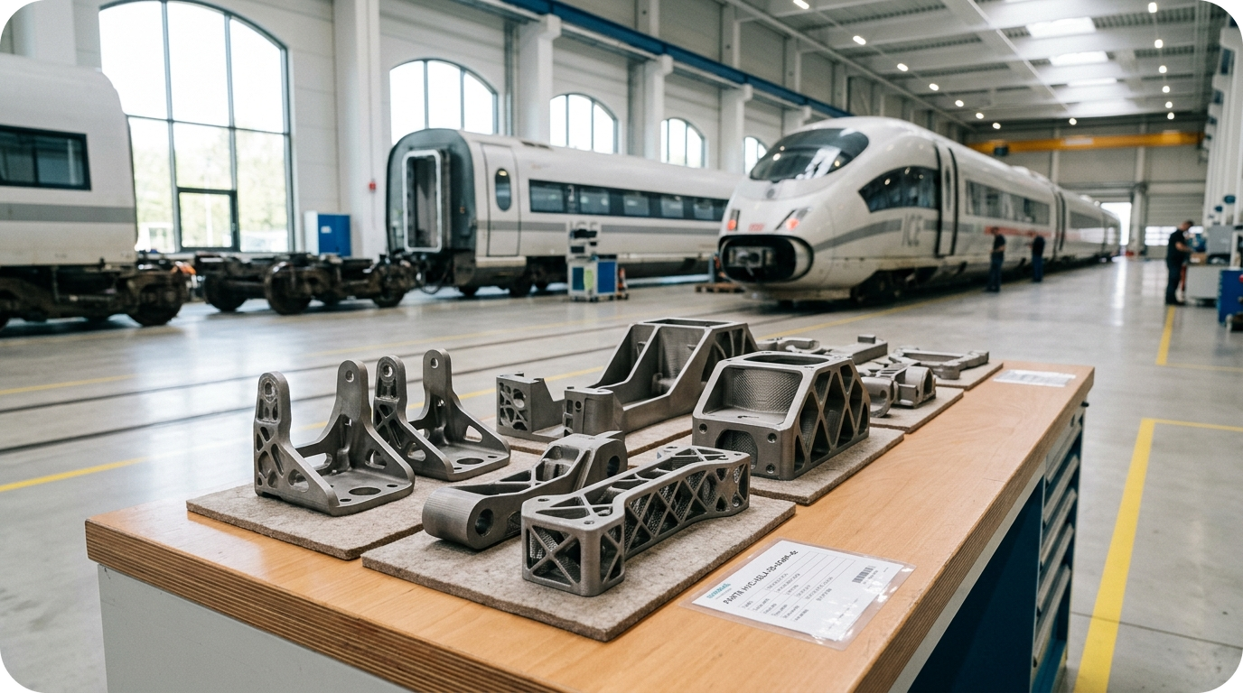 3D-FiberTrain 실증 부품 (Photo via Fraunhofer IWU, HÖRMANN Vehicle Engineering)