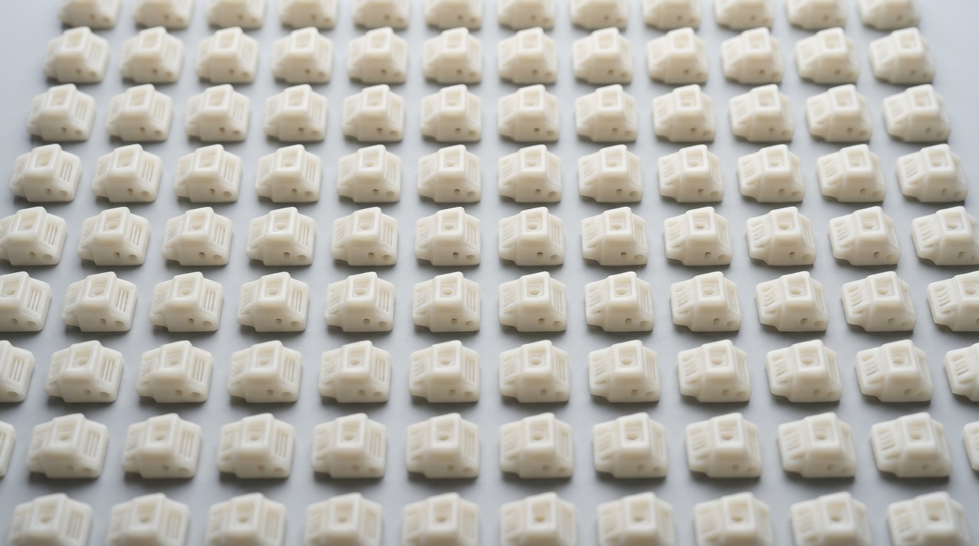Illustration of continuous fiber and pellet extrusion on the factory floor. *AI-Generated Image — illustrative concept*
