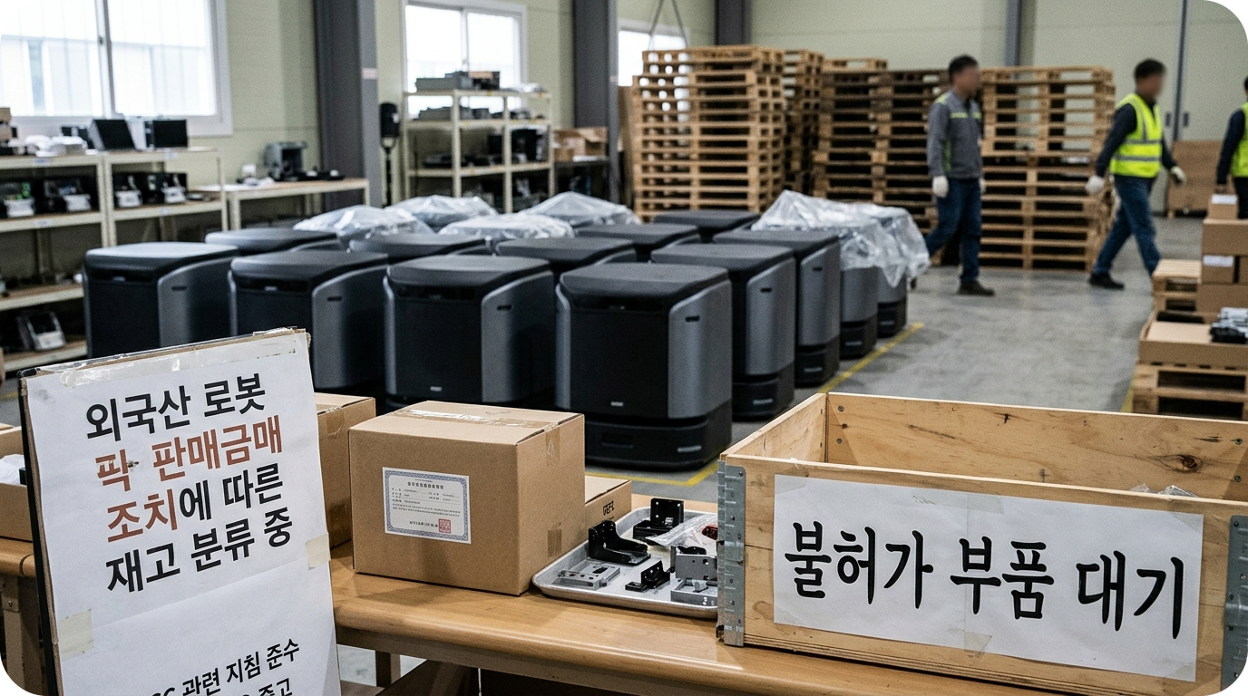 FCC의 외국산 로봇 판매 금지가 미국 로봇 공급망에 던진 조달 과제 (AI-generated visual by gemini)